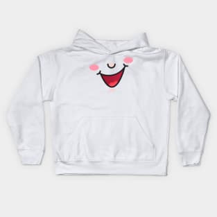 Big smile mouth Kids Hoodie